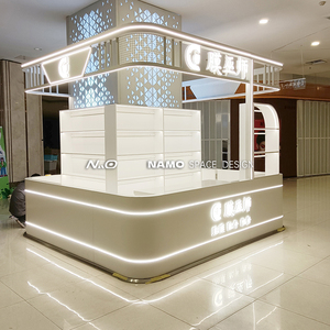 Nhà cung cấp Kính mỹ phẩm truy cập thiết kế cửa hàng Giá cửa hàng Nước hoa truy cập tóc giả kệ hiển thị vẻ đẹp <span class=keywords><strong>kiosk</strong></span> hiển thị đứng - Product Image 3