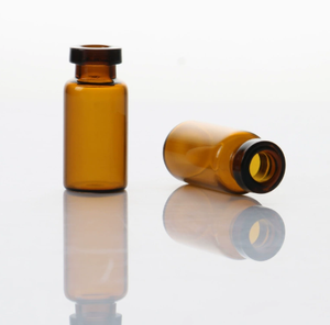 Frascos de vidrio y plástico 2 en 1 con cierre de seguridad para polvo liofilizado controlado, de 3ml, 5ml y 10ml, en stock, para uso médico y estético. - Product Image 2