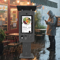 Kiosque de commande en libre service AI étanche pour paiement en extérieur Kiosque de commande en libre service pour les ventes en extérieur