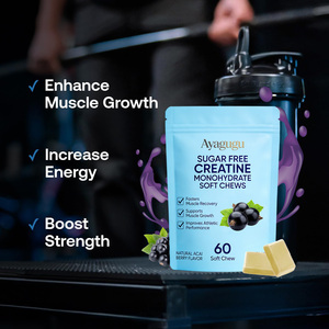 OEM Sugar Free Creatine Soft Chews Muscle Strength Gain Chews For Bodybuilders Private Label <b>Creatin</b> Gummies - Product Image 5