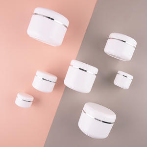 50g 100g 150g 250g 500g Face Scrub Body Butter Cosmetic <b>Cream</b> Jar with Silver Line Lid - Product Image 3