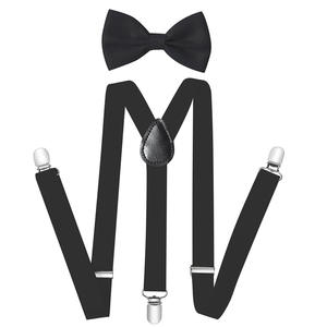 EdISs s 1920s ENS atsby angangster ostume 6 uds. ccccesorios et, ususpenders, IE ow IE, lastic igigar, ococket atatch, Fedora Hat - Product Image 2