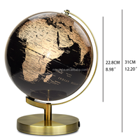 Globe de carte du monde rotatif de haute qualité Offre Spéciale Globe de terre en métal avec pays à bas prix