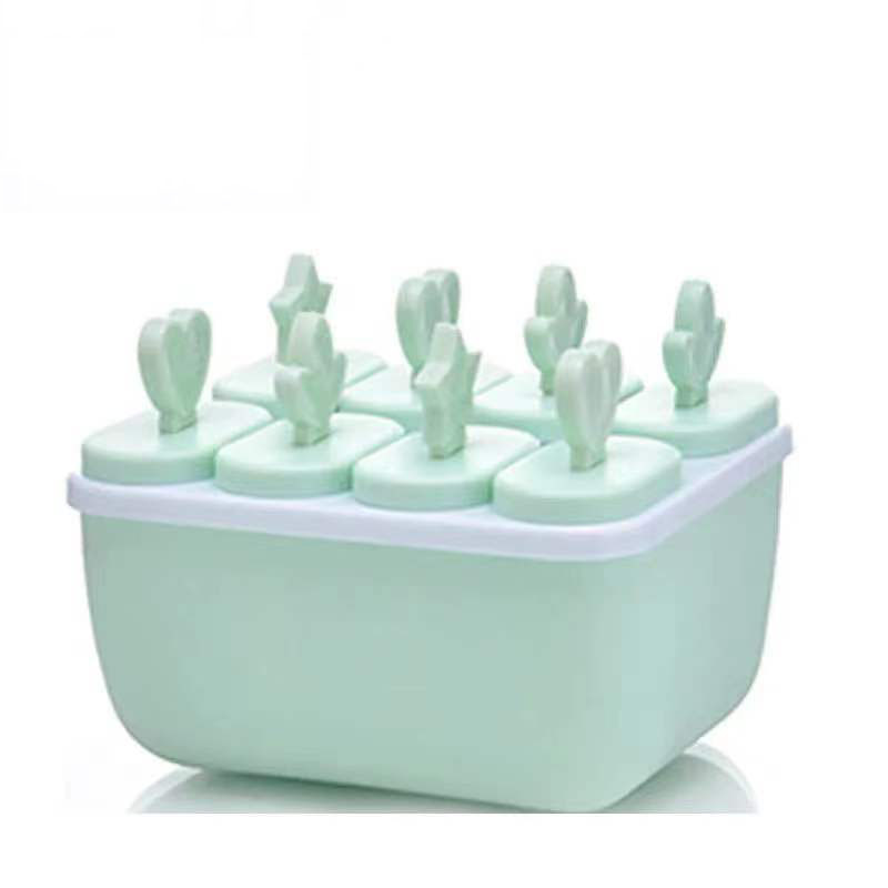 8 cavità quadrate - Verde