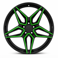 Jantes en alliage d'aluminium forgé professionnelles de 20, 21, 22 et 24 pouces, 2 pièces, déport personnalisé pour M Performance Sport Tuning Hot Wheels
