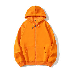 Sweat à capuche en laine de renard argenté Premium 500 GSM, sweat à capuche en coton blanc épais 100% coton pour hommes - Product Image 5