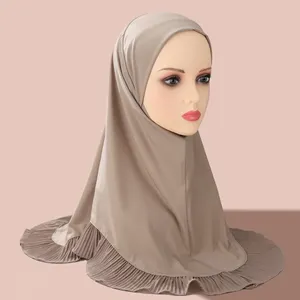 चुंबकीय पिन मोसेलिन फैशनेबल मेडिना सिल्क नई प्रार्थना खिमर हिजाब महिलाओं के लिए 2023