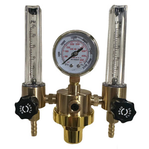 Régulateur de débitmètre double 0-15 L/min pour gaz argon pour soudage MIG TIG - Product Image 5