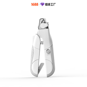 Battery Led <b>Pet</b> Nail <b>Clippers</b> RK72 <b>For</b> Cats Modern Plastic Claw Care Tool - Product Image 4