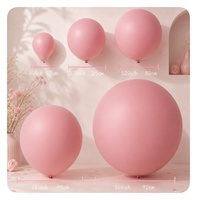 30 Pcs Set Balon Ungu Harga Grosir Konfeti Chrome Warna Macaron Dekorasi Pesta Wisuda Kembali ke Sekolah Kartu Balon