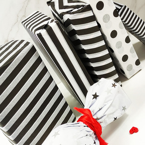 Tùy chỉnh in logo Quà Tặng Giấy gói và nhãn dán quần áo mô giấy gói cho bao bì - Product Image 2