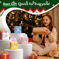Peripage A6 Coffret Cadeau Imprimante Thermique Sans Fil USB+ pour Étiquettes Autocollantes, Imprimante de Poche Sans Encre pour Téléphone Portable 56mm