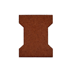 แผ่นยางรองพื้นรูปร่างสุนัขซูเปอร์เซฟ (supersafe dogbone crumb) ดีไซน์ประสานง่ายหนา15-50มม. 200x160มม. กันลื่น - Product Image 2