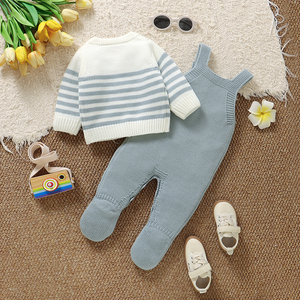 Conjunto de Punto para Bebé Unisex Mimixiong, Novedad de 2026 |   Al Por Mayor y con Logotipo Personalizado, Cómodo, Transpirable, Elegante y con un Diseño Atractivo - Product Image 3