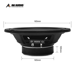 Caisson de basses étanche de 6.5 pouces de qualité marine AK-655-Haut-parleur de basse actif pour voitures avec Tweeter Maylar NEO - Product Image 6