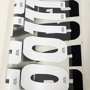 T Áo Sơ Mi Truyền Nhiệt Số 0-9 Jersey Số Mềm Sắt Trên Số Cho Đội Đồng Phục Thể Thao T Áo Sơ Mi Bóng Đá Bóng Rổ Basbas - Product Image 3