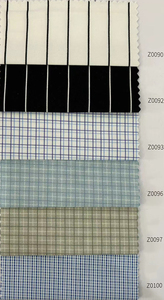 Tela a cuadros a rayas de alta elasticidad, resistente a las arrugas, no plancha, transpirable, para camisas al aire libre - Product Image 4