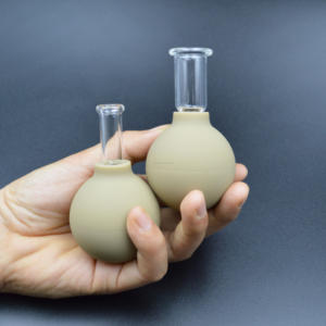 2 ensembles de ventouses en verre, ventouses en PVC, thérapie par aspiration sous vide anti-<span class=keywords><strong>cellulite</strong></span>, massage du corps, du <span class=keywords><strong>visage</strong></span>, anti-âge, fonction musicale - Product Image 3