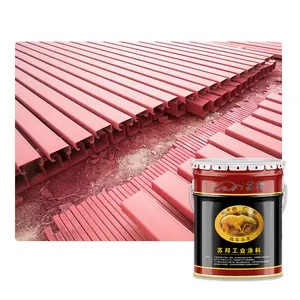 MP307 Red Lead Alkyd Anti-Rust Primer Paint Self-Drying with Alkyd Resin and Pigment for Brush and Roll Application