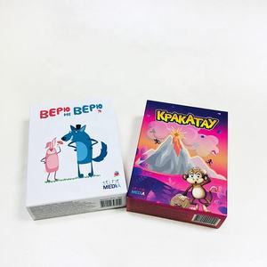 Chất liệu giấy trẻ em tùy chỉnh thẻ nhớ trò chơi với hộp màu - Product Image 6