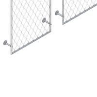 Filet de sécurité flexible en acier inoxydable 304 pour cage d'animaux, mur végétal, escalier, barrière de sécurité, en treillis de câble tressé