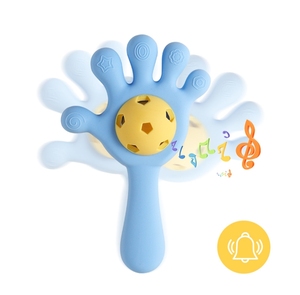 <span class=keywords><strong>Hochet</strong></span> <span class=keywords><strong>pour</strong></span> bébé de haute qualité en silicone de qualité alimentaire, <span class=keywords><strong>hochet</strong></span> <span class=keywords><strong>pour</strong></span> bébé, jouet de dentition <span class=keywords><strong>pour</strong></span> bébé - Product Image 3