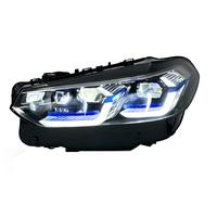 Phare LED Laser Premium LT pour X3 G01 G08 2018-2024 12V Nouveau Système d'Éclairage Automobile Plug & Play Lampe de Voiture Double Couleur Diurne