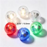Mini-lampes LED sphériques en gros, 13,5 mm, petites lampes LED rondes pour la décoration de fêtes, mariages, Noël et la rentrée scolaire