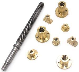 Tornillo trapezoidal CNC de acero inoxidable T8 T10 T12 T14 <span class=keywords><strong>T16</strong></span> T20 304 para tornillo de bola CNC de impresión 3D - Product Image 6