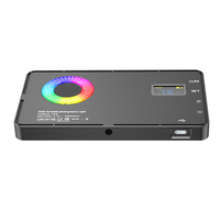 CRI 97 3000K/6500K Dimmable Compact Size Mini Pocket Studio Video Camera LED Light RGB