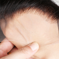 Perruques Frontales en Dentelle HD 13*4 Vierges Indiennes Brutes en Gros, Perruque de Cheveux Humains avec Dentelle Transparente Naturelle pour Femmes Noires