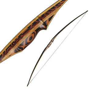 Arco Largo de Caza Tradicional Negro de Alta Calidad para Arquería, Arco Largo Chino de Arquería en Venta - Product Image 1