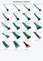 Câble HRS Original DF50A-2S-1C à pas de 1 mm, à verrouillage positif, isolé XLPE, 105°C, âme en cuivre, longueur 300 mm, pour équipement informatique/moto personnalisé