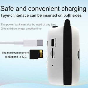 Jouet mignon Panda avec écran IPS de 2.4 pouces 1080P WiFi, caméra vidéo pour enfants, impression instantanée, pour filles et garçons - Product Image 5