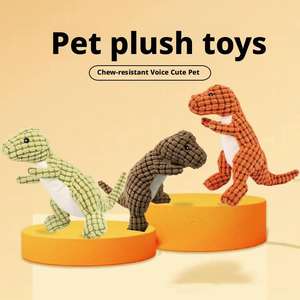 Nuevo juguete para mascotas - juguete de peluche con función de sonido, relajante y duradero para masticar y para la dentición, juguete con sonido para perros - Product Image 2