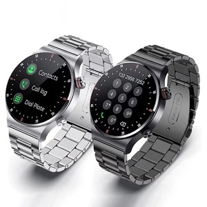 Montre connectée Drioshipping pour hommes et femmes, moniteur de fréquence cardiaque, suivi du sommeil, podomètre, étanche IP67, tracker de fitness sportif, acier inoxydable - Product Image 1