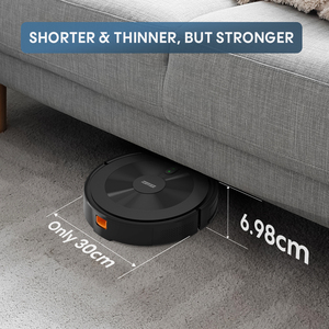Bagotte New Smart Robot Vacuum Cleaner Household Floor Automatic Cleaning Sweeping <b>Mopping</b> With Wifi App Control Features! Robot - Product Image 2