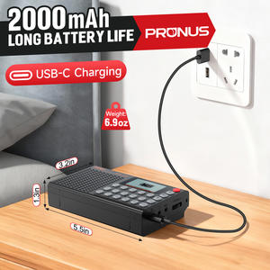 <span class=keywords><strong>Radio</strong></span> AM FM con Altavoz, Reproducción desde Tarjeta TF, Temporizador de Apagado, Conector para Auriculares, Antena Larga, <span class=keywords><strong>Radio</strong></span> Digital AM FM - Product Image 6