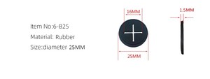 Custom PVC TPU TPR Rubber Earphone Hole <b>Patch</b> <b>Sew</b> <b>On</b> Cable Port Label for Sports Bags and Garments - Product Image 6