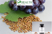 Gélules éclaircissantes pour la peau, antioxydantes, à base d'extrait de pépins de raisin et de vitamine C, polyphénols naturels, gélules beauté, marque privée OEM