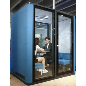 Cabines de bureau publiques insonorisées, cabine téléphonique insonorisée, barrière acoustique silencieuse, grande taille, studio d'enregistrement, cabine insonorisée - Product Image 2