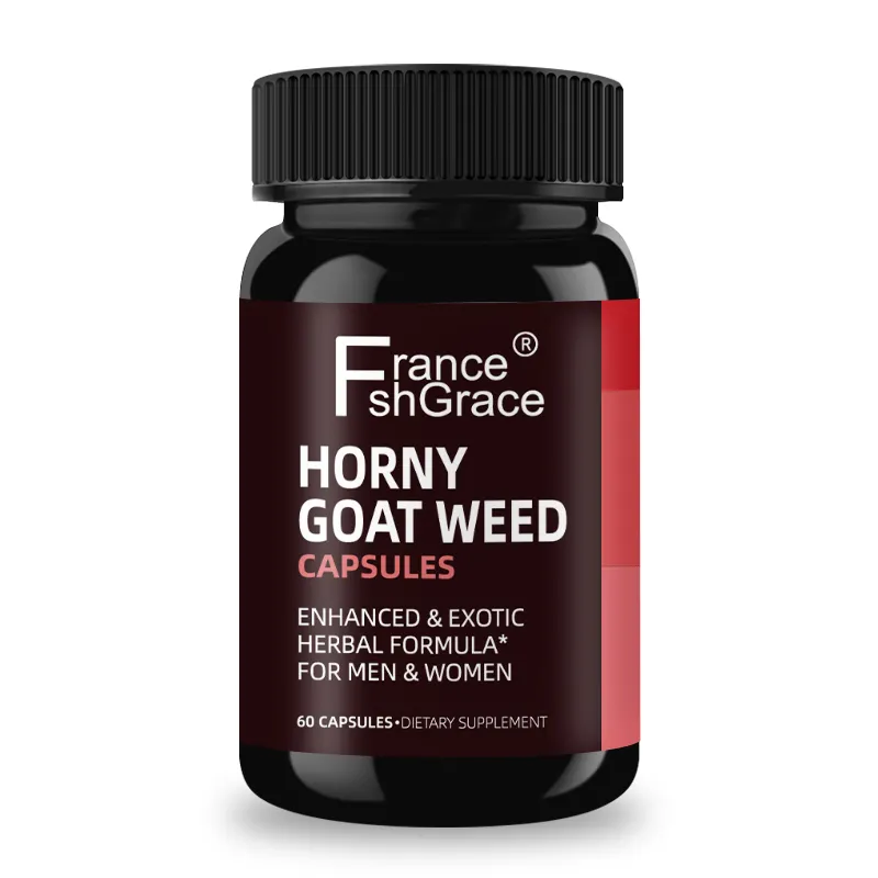 L-arginine cho năng lượng tự nhiên & độ bền Horny dê cỏ dại bổ sung viên nang, 60 viên nang chế độ ăn uống bổ sung xây dựng với Mac