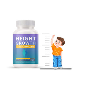 Mélange Personnalisé d'Ingrédients Végétaux pour la Croissance en Hauteur Marque Blanche Compléments pour la Croissance 120 Gélules Capsules pour la Croissance - Product Image 1