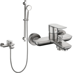 XimanSi Stainless Steel Shower Head Set 304 Rain <b>Spray</b> Portable Bathtub Faucet With Ceramic Valve Core - Product Image 4