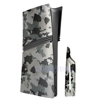 Graue Tarn platten für PS5 Pro Konsolen abdeckung Premium ABS Face plate Shell Covers für PlayStation 5 PRO Disc Edition