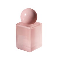 Flacon de parfum carré en verre de luxe 50 ml Contenant rechargeable réutilisable pour Cologne et parfum