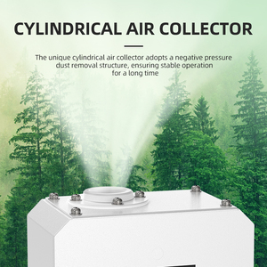 <span class=keywords><strong>Monitor</strong></span> de Qualidade do Ar Interno e <span class=keywords><strong>Monitor</strong></span> de Gases para Íons Negativos de Oxigênio, Formaldeído, TVOC, PM2.5, PM10, Temperatura e Umidade - Product Image 6