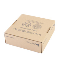 Caja de Cartón Reciclado para Envíos, Impresión Personalizada, Ecológica, Moderna y de Lujo, para Empaque de Cosméticos, Plegable