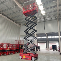 Hochleistungs-Arbeitsbühne aus Aluminium mit Hydraulischem Eigenantrieb, Scherenhebebühne 8m 10m 12m 14m 16m zum Verkauf