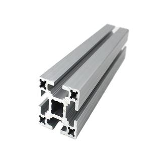 Profil ekstrusi <span class=keywords><strong>aluminium</strong></span> perakitan Slot 4040 4080 T, untuk sistem kerja & rangka <span class=keywords><strong>aluminium</strong></span> industri - Product Image 4
